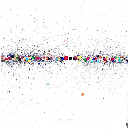 "forces en présence" 100x100cm