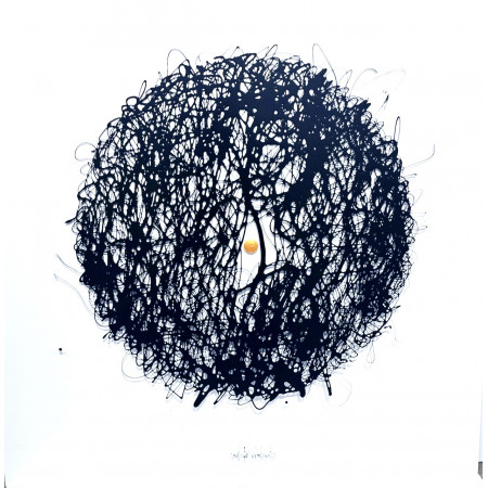 "volonté d'aboutir" 100x100cm