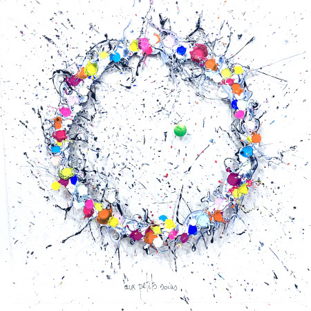 aux petits soins 50x50cm
