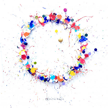 copy of je suis heureux 50x50cm