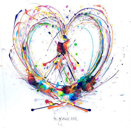 copy of je suis heureux 50x50cm
