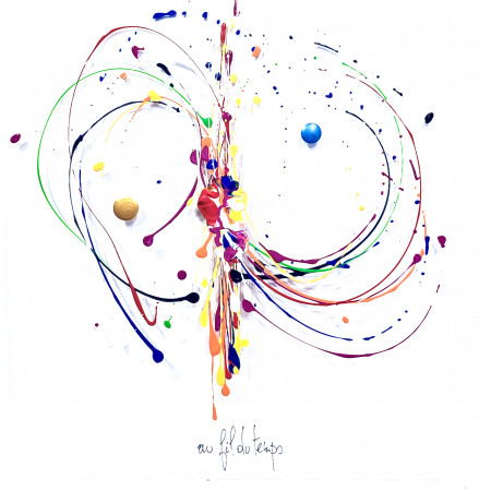 au fil du temps 50x50cm