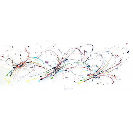 copy of "nous finirons pas trouver", 40x100
