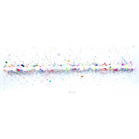 "feu sacré", 40x100cm