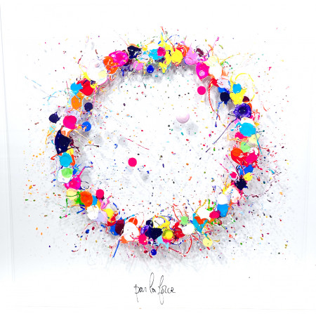 copy of je suis heureux 50x50cm