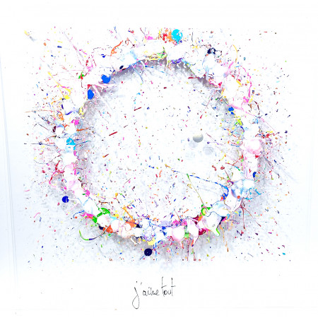 j'aime tout 50x50cm