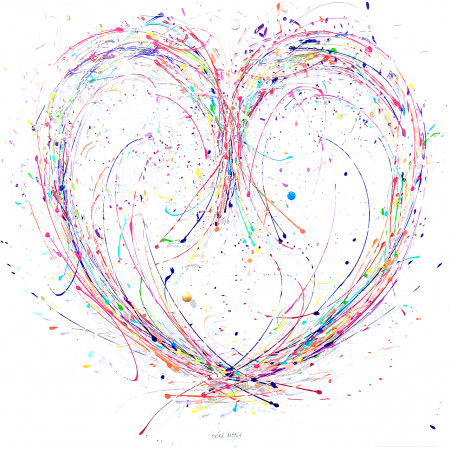 copy of "un amour" 100x100cm