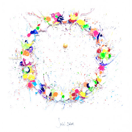 "sans peur" 50x50cm