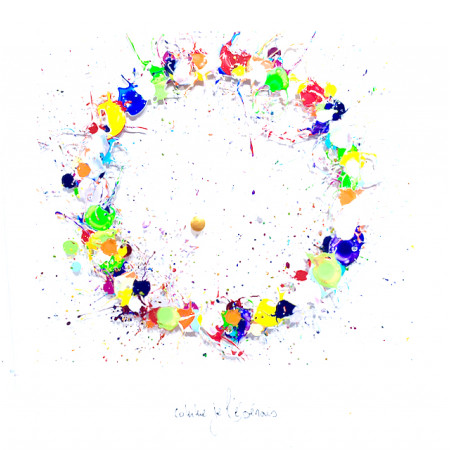 "comme je l'espérais" 50x50cm