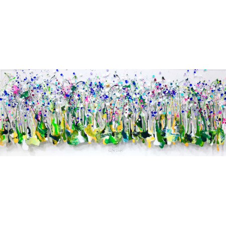 "notre temps", 40x100cm