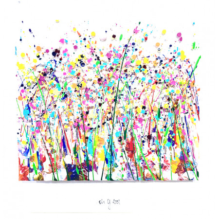 copy of je suis heureux 50x50cm