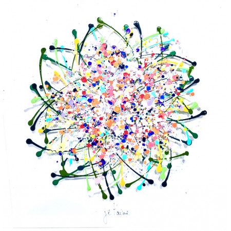 "je t'aime" 50x50cm