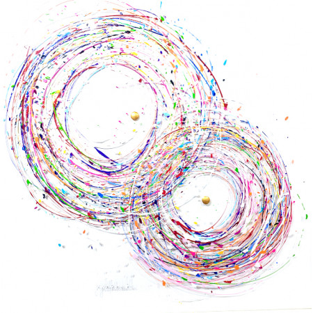 copy of "un amour" 100x100cm