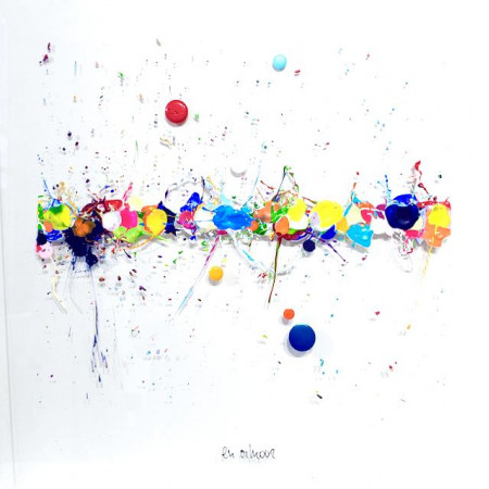 copy of je suis heureux 50x50cm