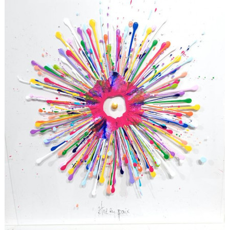 "être en paix" 50x50cm