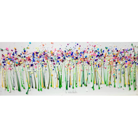 "tu m'enchantes", 40x100cm