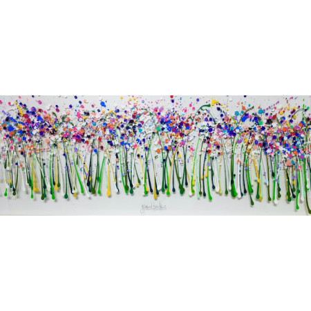 "grand bonheur", 40x100cm
