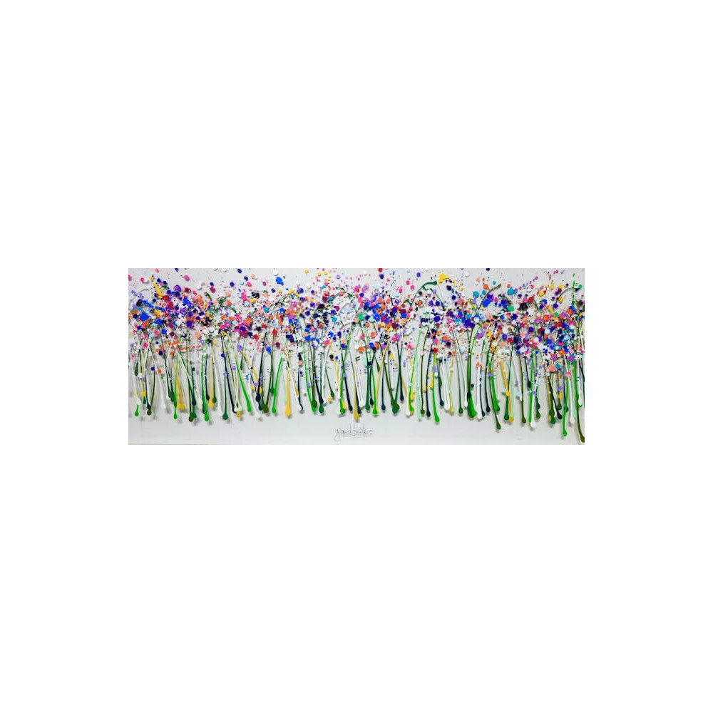 "grand bonheur", 40x100cm