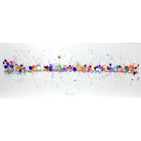 "être en joie", 40x100cm