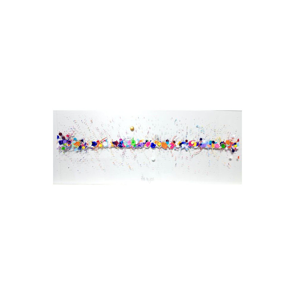 "être en joie", 40x100cm