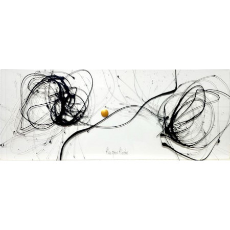 "l'un pour l'autre", 40x100cm