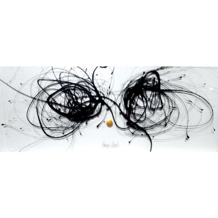 "chaque instant", 40x100cm