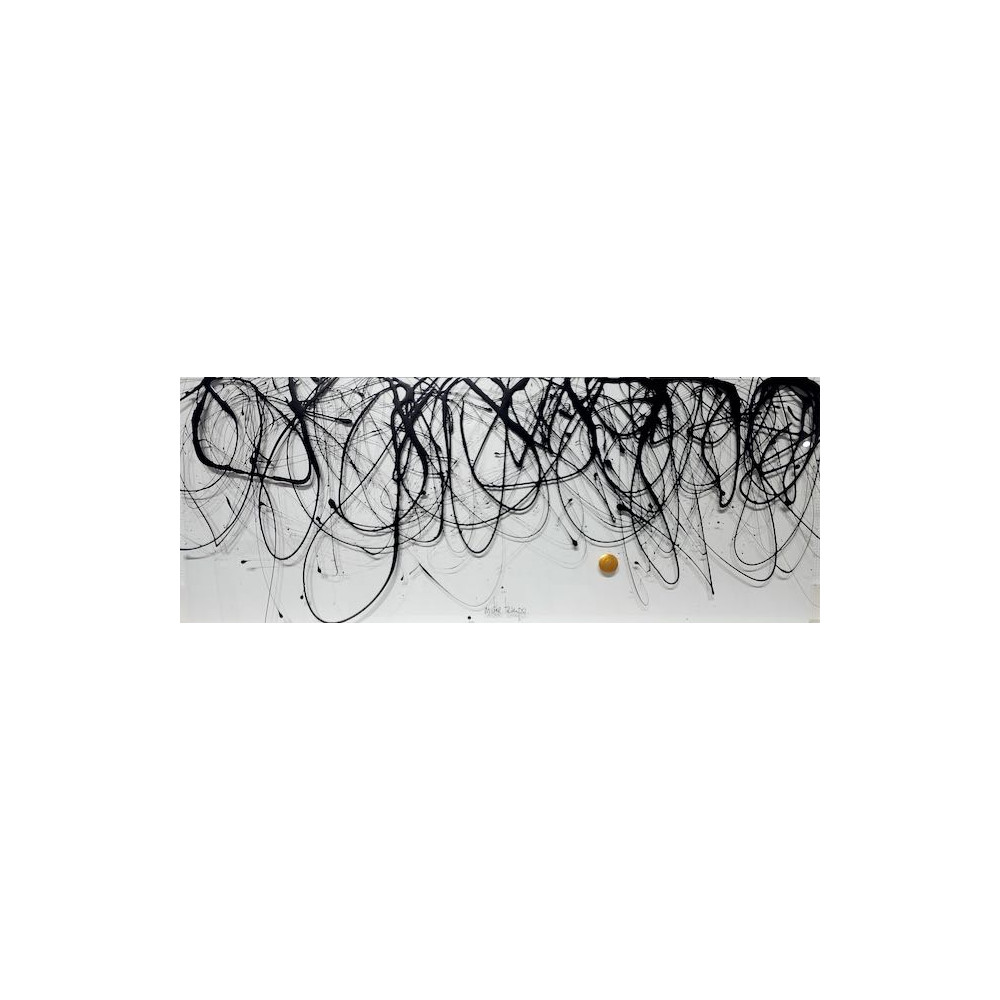 "notre temps", 40x100cm